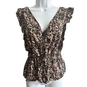 ✨3 for $18✨ Old Navy Women’s Floral Ruffled Tank